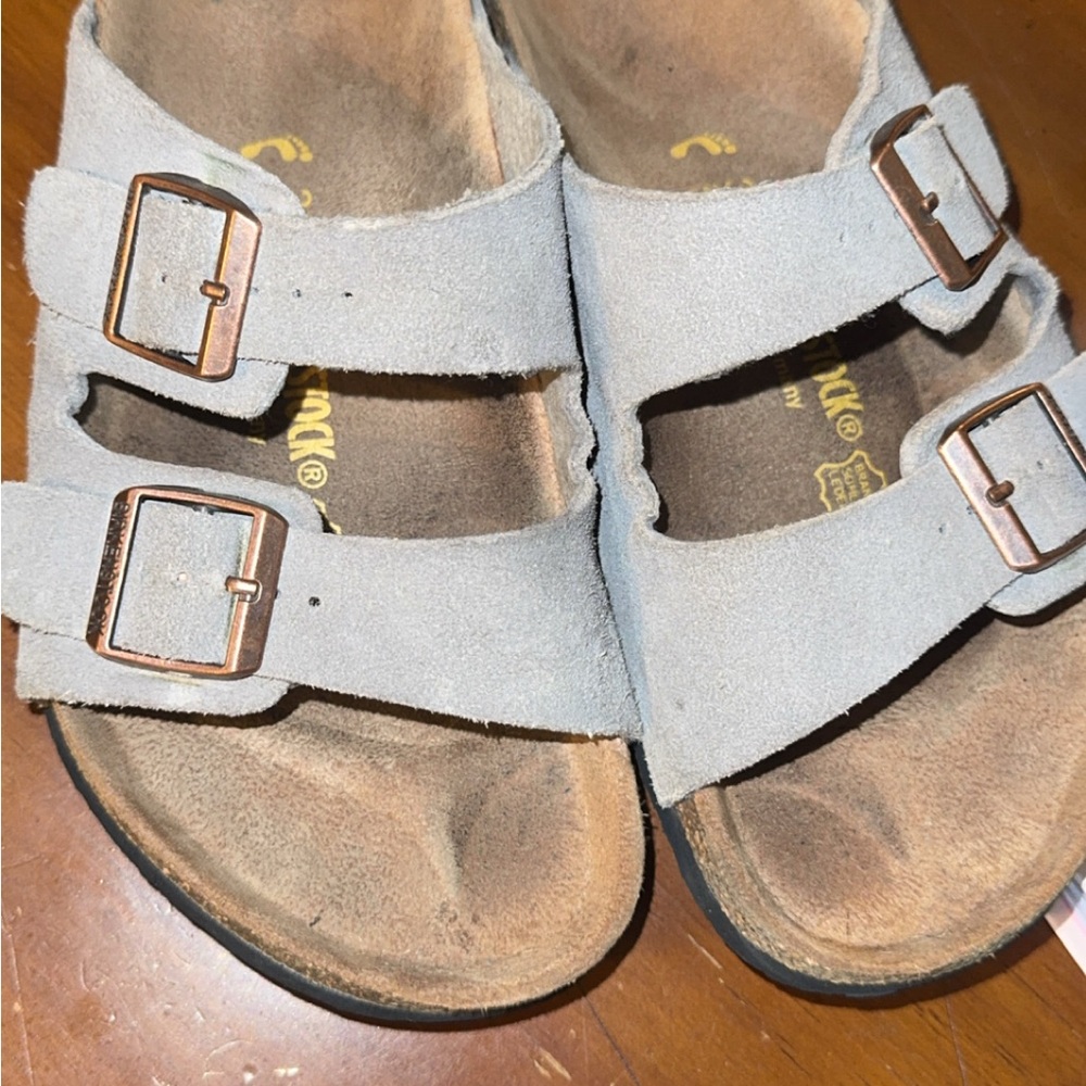 Birkenstocks Sandals in Light Gray